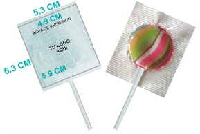 Área de impresión Paleta
